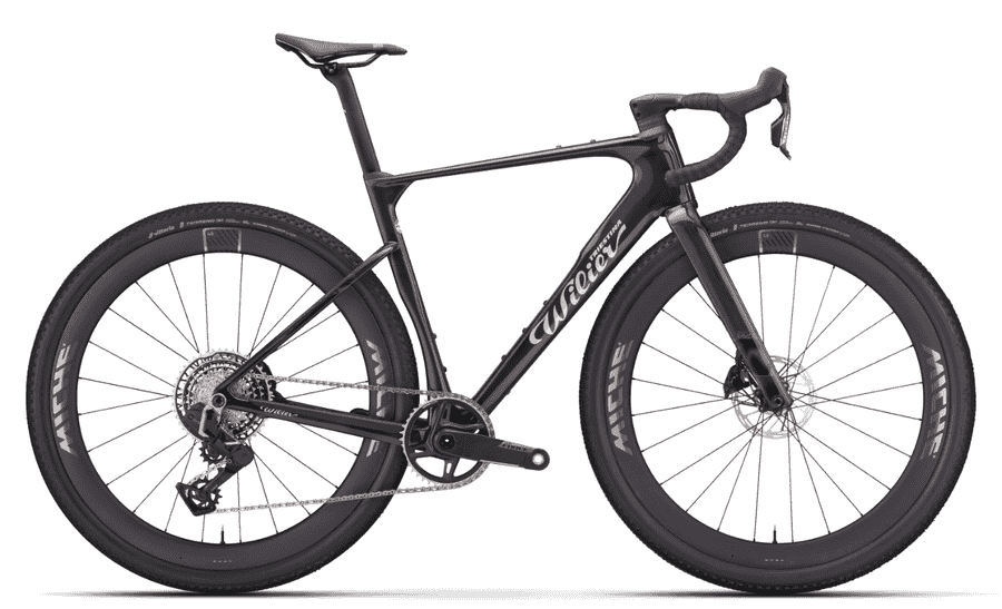 Wilier Rave SLR ID2 Force XPLR - 28 Zoll 13K Diamant - glitch black