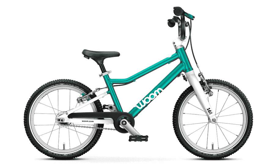 Woom GO 3 AUTOMAGIC - 16 Zoll Diamant 2N - metallic turquoise