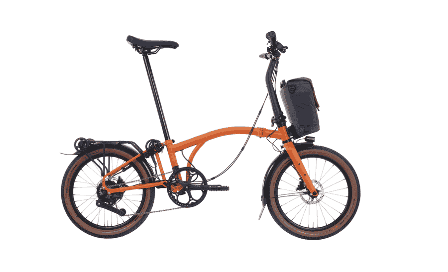 Brompton G Line Electric - 20 Zoll 345Wh 4K Faltrad - Adventure Orange