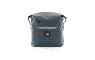 Brompton Borough Wasserdichte Roll-Top Tasche klein - navy grey