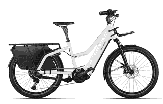 Riese & Müller Multicharger2 Mixte GT touring - 26 Zoll 625Wh 11K Trapez - pearl white/black matt 