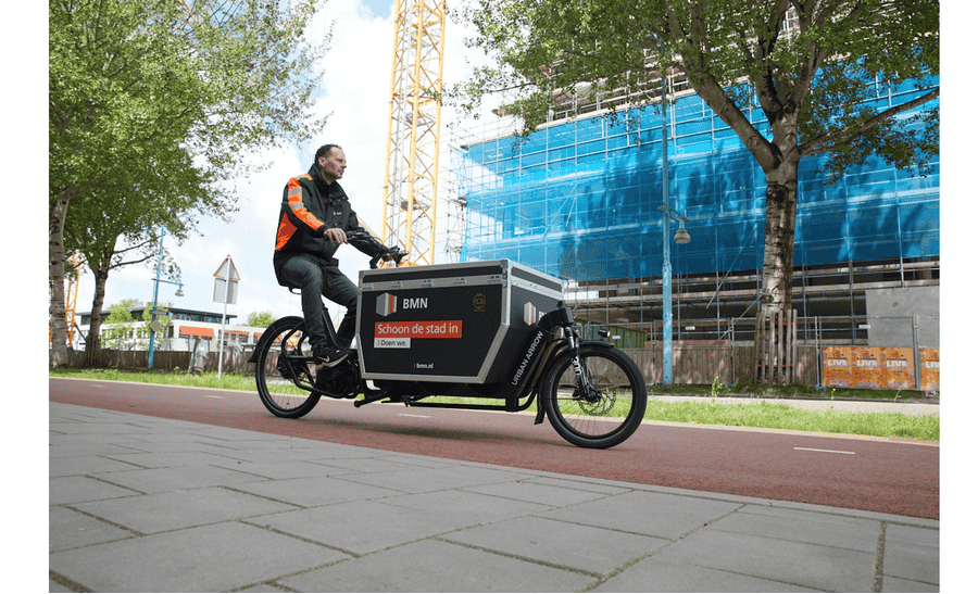 Urban Arrow Flatbed XL Cargo - 20/26 Zoll 500Wh Enviolo Lastenrad - black