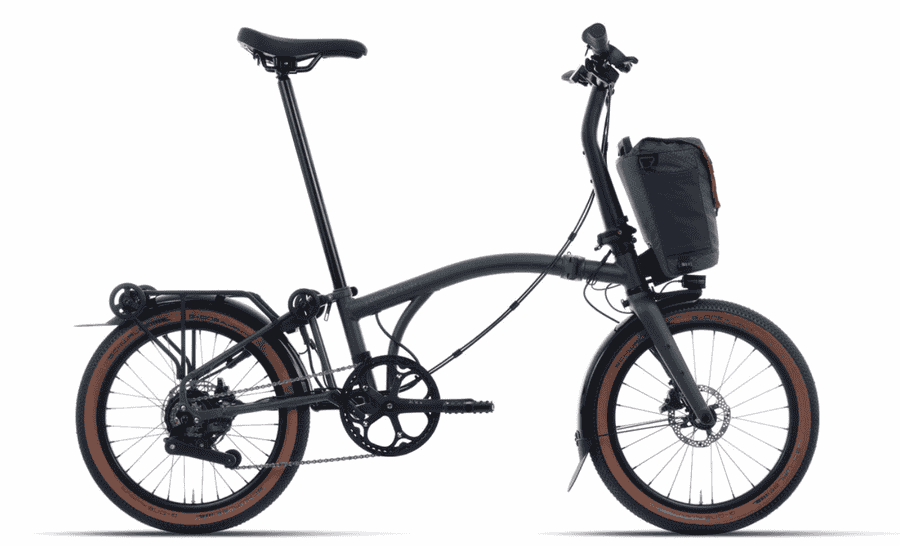 Brompton G Line Electric - 20 Zoll 345Wh 4K Faltrad - Forest Green