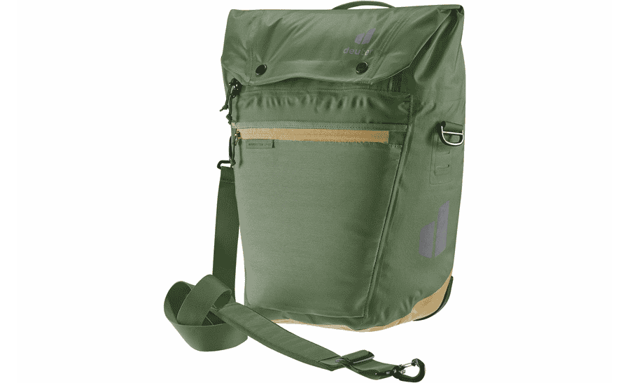 Deuter Mainhatten 17+10 (2022) multifunktionale Fahrradtasche - khaki-clay