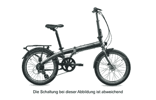 Pegasus P8A 20 - 20 Zoll 3N-RT Faltrad - grün/ schwarz