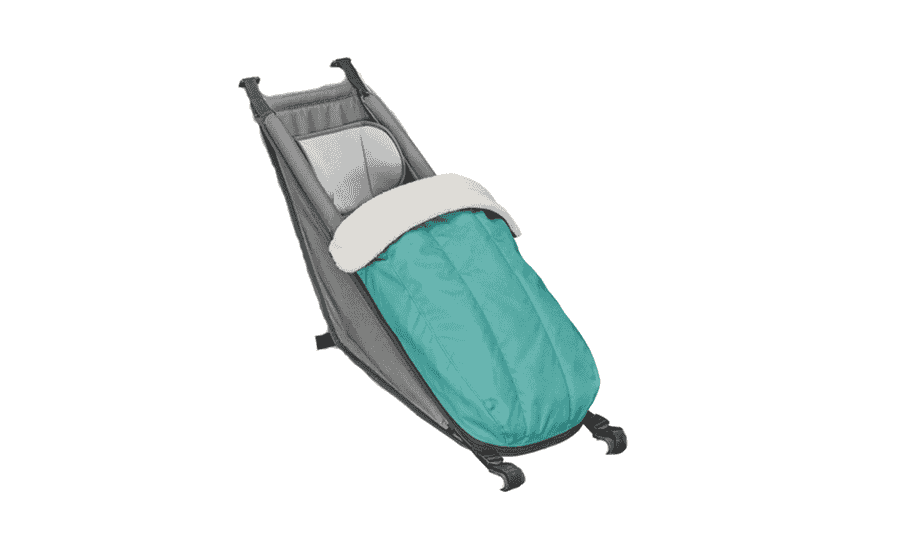 Croozer Winter-Set - für Babysitz (2018) - artic green