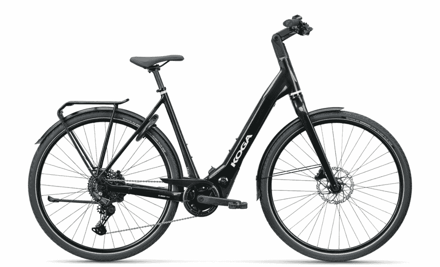 KOGA E-F3 5.0 - 28 Zoll 400Wh 10K  Wave - Vulcan Black Gloss