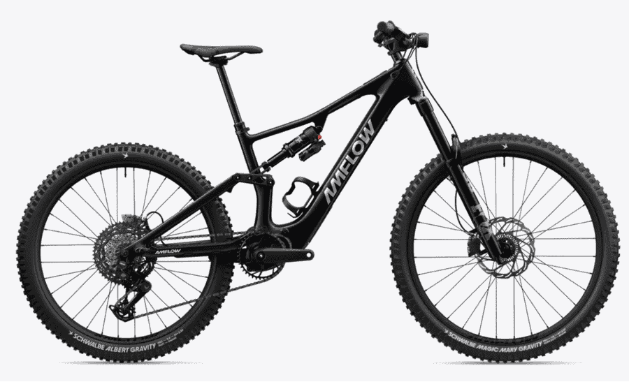 Amflow PX Carbon - 29 / 27.5 Zoll 700Wh 12K Fully - Phantom Black