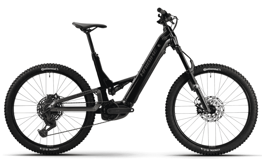 Haibike ALLTRAIL 10.5 Low ABS E-Bike in black/ninja gold/grey