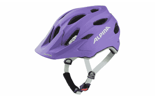 Alpina Carapax Jr. Flash Kinderhelm - purple matt