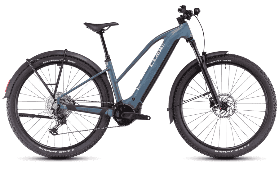 Cube Reaction Hybrid Pro Allroad - 27.5 / 29 Zoll 800Wh 12K Trapez - smaragdgrey n prism