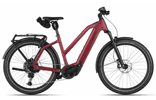 Riese & Müller Charger5 Mixte touring - 27,5 Zoll 800Wh 11K Trapez - dark red matt