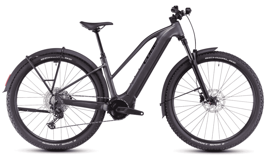 Cube Reaction Hybrid Pro Allroad - 27.5 / 29 Zoll 800Wh 12K Trapez - metallicgrey n black