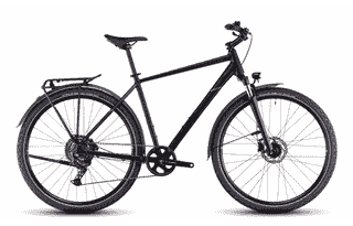Cube Nature ONE Allroad - 28 Zoll  8K Diamant - black´n´black