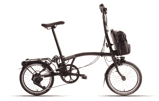 Brompton New C line Electric High - 16 Zoll 345Wh 4K Faltrad - Amethyst Lacquer