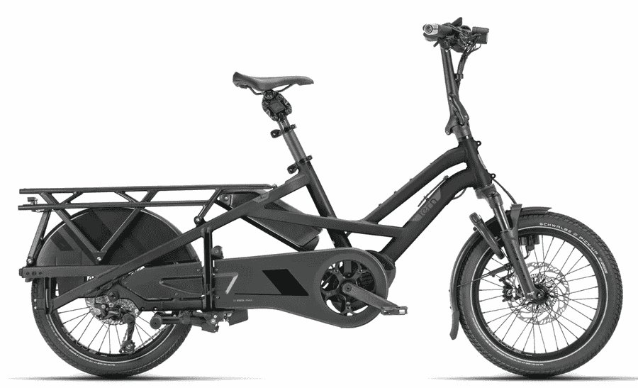 Tern GSD S10 - 20 Zoll 545Wh 10K Lastenrad - Satin Black