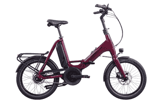 HERCULES Rob Fold R8+ - 20 Zoll 545Wh 8N-RT Faltrad - ultimacy bordeaux-glossy