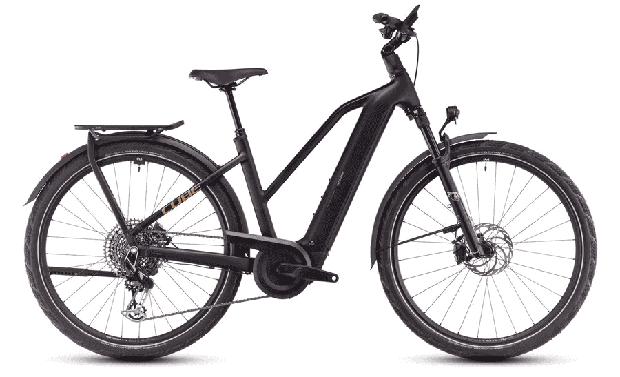 Cube Kathmandu Hybrid SLT - 28 Zoll 800Wh 12K Trapez - golddust´n´black