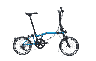 Brompton P Line - Typ M - 16 Zoll 4K Faltrad - Pacific Lacquer