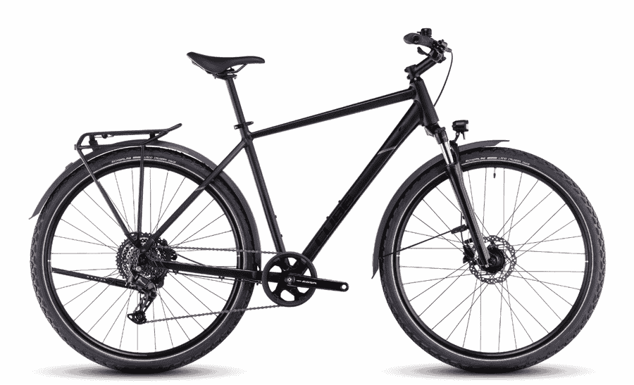 Cube Nature ONE Allroad - 28 Zoll  8K Diamant - black´n´black