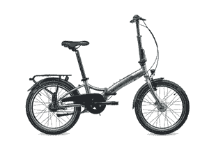 Pegasus D7A LOW 20 - 20 Zoll 7N-RT Faltrad - silber/schwarz