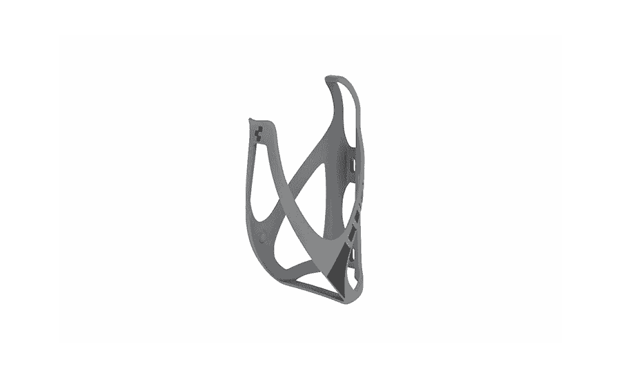 Cube Flaschenhalter HPP matt grey n black
