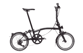 Brompton P Line - Typ M - 16 Zoll 4K Faltrad - Red Plum