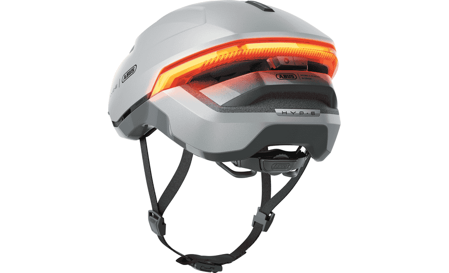 HYP-E Fahrradhelm Gleam Silver  sicher, smart & stilvoll