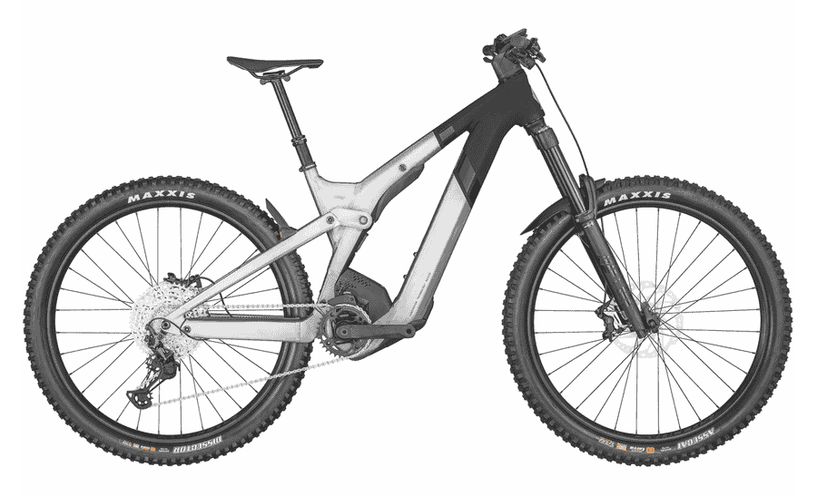Scott Patron ST eRIDE 910 - 29 Zoll 750Wh 12K Fully - Raw Alloy