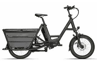 i:SY P12 ZR LONGTAIL - 20 Zoll 800Wh Pinion MGU C1.12 Lastenrad - pepper black