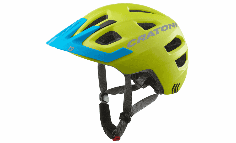 Cratoni Maxster Pro Kinderhelm - lime blue matt