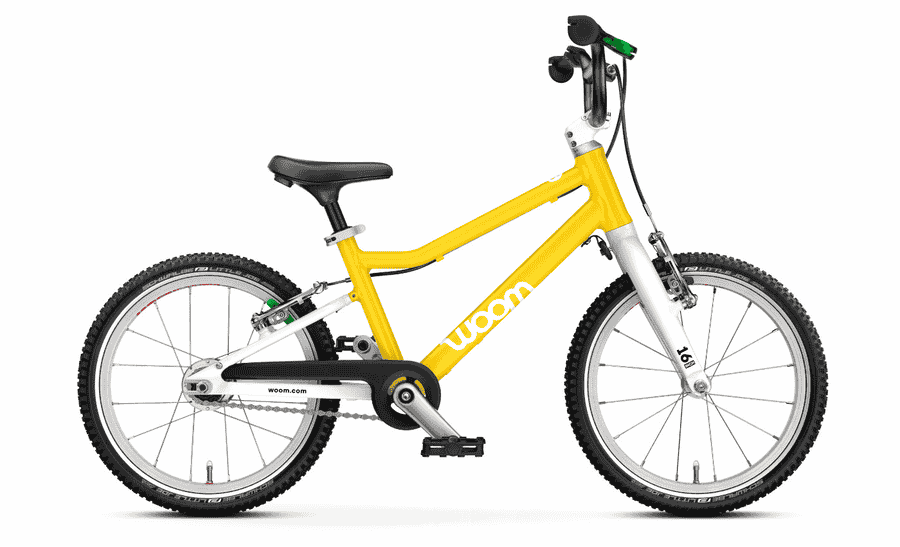 Woom GO 3 AUTOMAGIC - 16 Zoll Diamant 2N - vibrant yellow