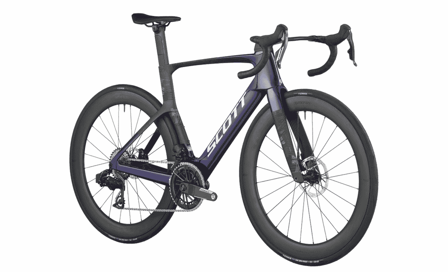 Scott Foil RC Team grape purple carbon black  Aero Rennrad mit SRAM Force  AXS