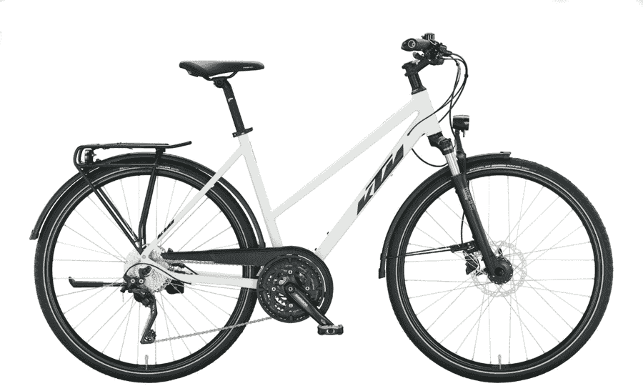 KTM VENETO LIGHT DISC - 28 Zoll  20K Trapez - white matt