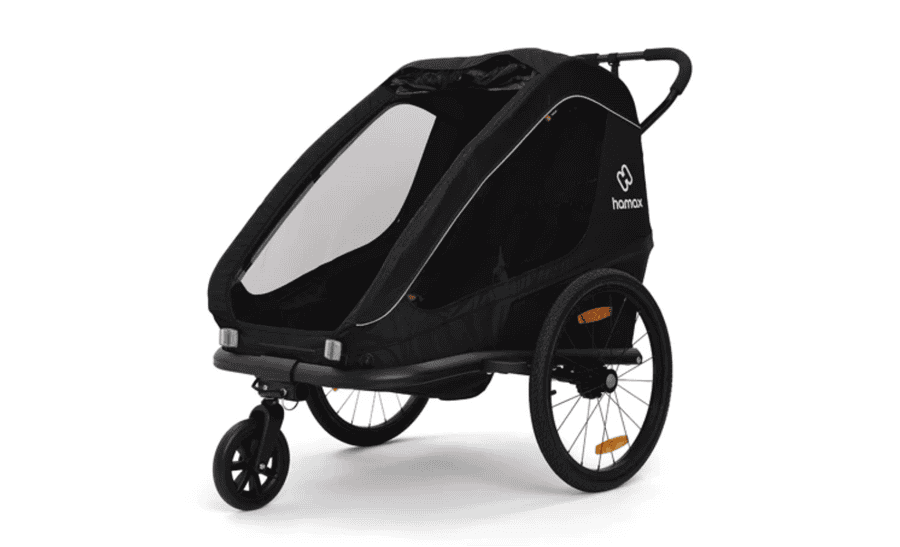 Hamax Traveller 2 Sitzer - Kinderanhänger - black