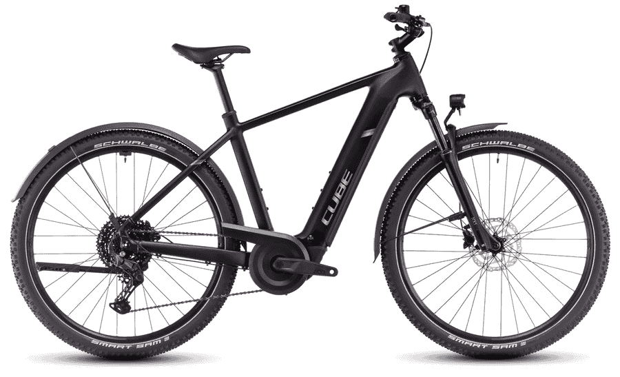 Cube Nuride Hybrid Pro Allroad - 28 Zoll 800Wh 10K Diamant - black´n´bronze