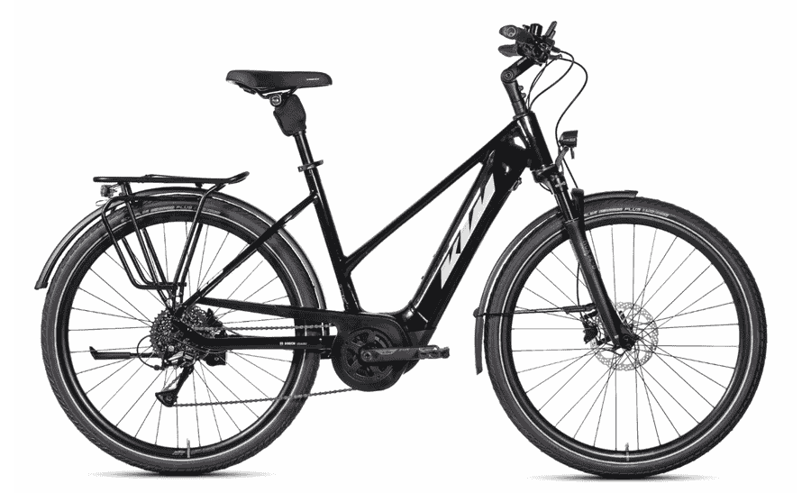 KTM Macina S - 28 Zoll 500Wh 8K Trapez - Flaming Black