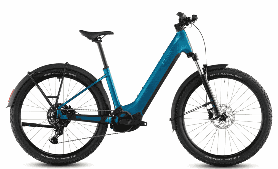 Cube Reaction Hybrid Performance 600 FE - 27.5 Zoll 600Wh 9K Wave - electricblue´n´dazzle