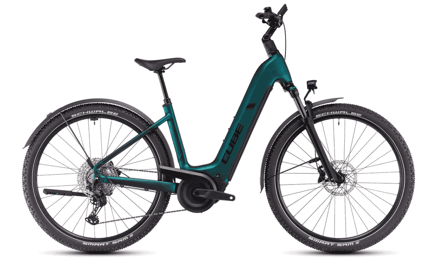 Cube Nuride Hybrid EXC Allroad - 28 Zoll 800Wh 12K Wave - goblin´n´black