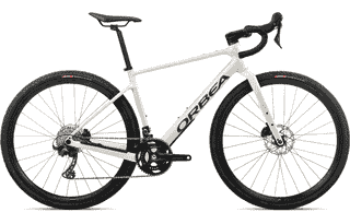 Orbea Terra H30 - 28 Zoll 22K Diamant - Ivory White - Met. Olive Green (Gloss)