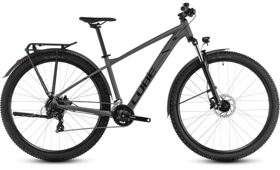 Cube Aim ONE Allroad - 27.5 / 29 Zoll 16K Diamant - foggyblack n black