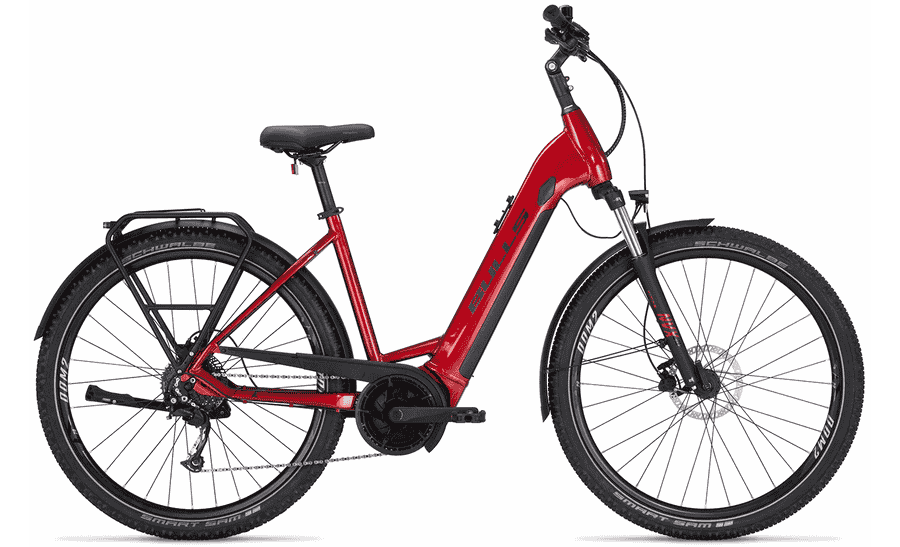 BULLS Landscape EVO - 29 Zoll 625Wh 9K Wave - hyper red
