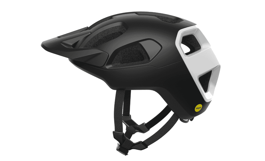 POC Cularis Helm - Uranium Black Matt/ Hydrogen White