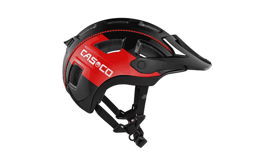 Casco MTBE 2 - schwarz rot
