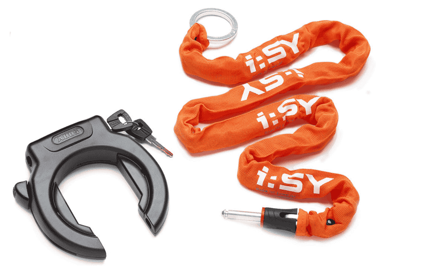 i:SY SCHLOSS SET - Rahmenschloss mit Einsteckkette (nur mit i:SY-Bike bestellbar)