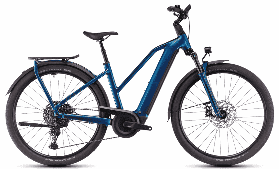 Cube Kathmandu Hybrid EX - 28 Zoll 800Wh 11K Trapez - electricblue´n´chrome