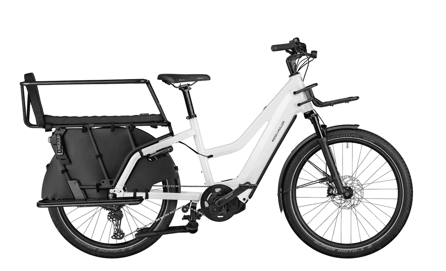 Riese & Müller Multicharger2 Mixte GT family - 26 Zoll 625Wh 11K Trapez - pearl white/black matt 