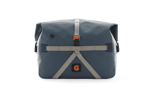 Brompton Borough Wasserdichte Roll-Top Tasche groß - navy grey