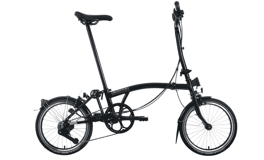 Brompton C Line - High 16 Zoll 4K Faltrad - Black Matt