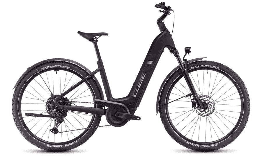 Cube Nuride Hybrid Pro Allroad - 28 Zoll 800Wh 10K Wave - black´n´bronze